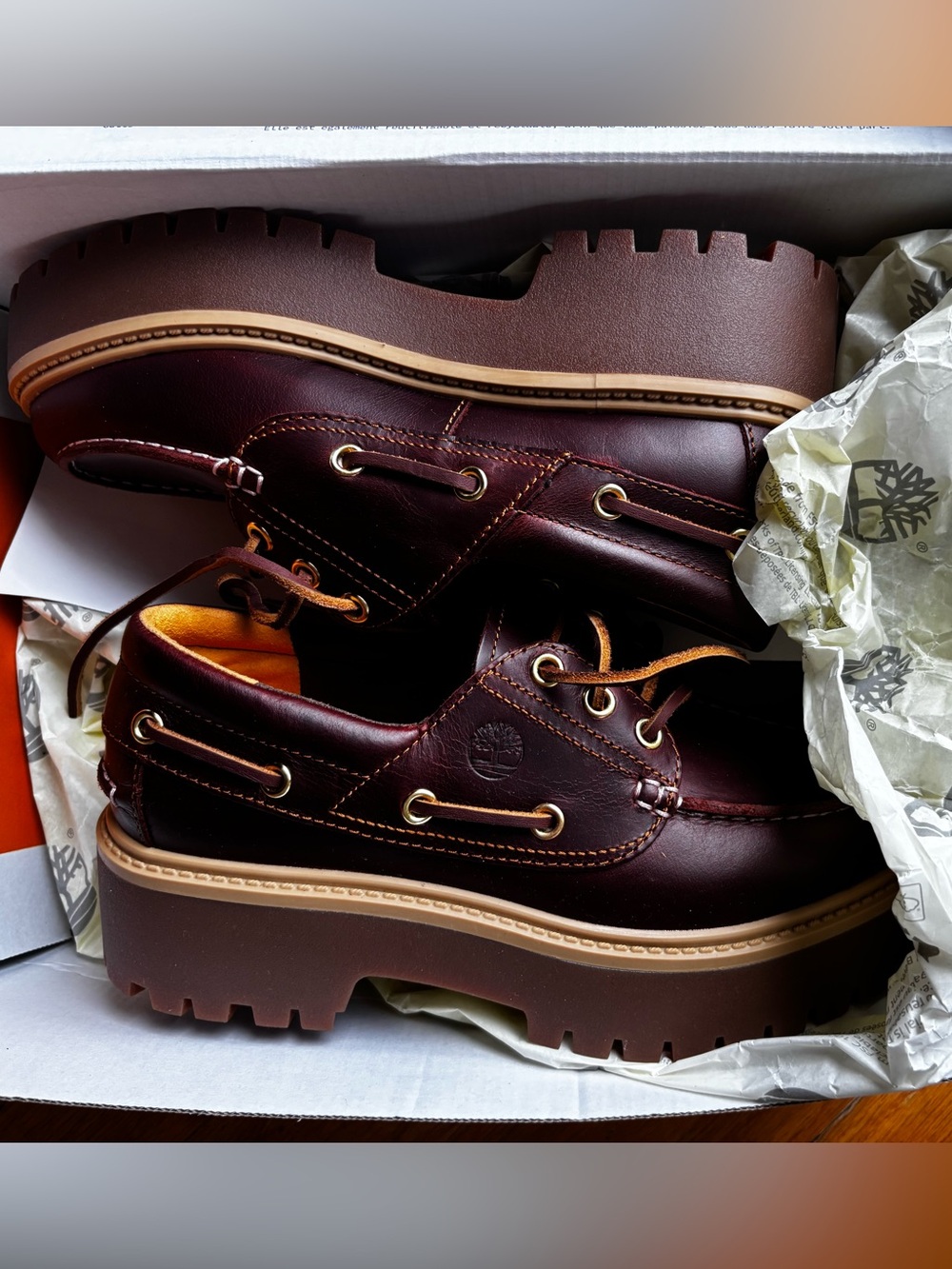 Timberland Stone Street Platform Boat Shoes